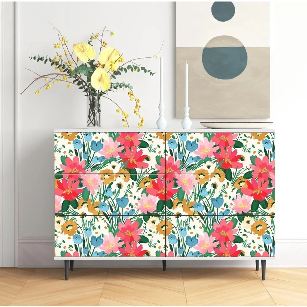 Floral Wallpaper Peel Stick Spring Botanical Removable Wallpaper Lot 3 Luvdecor